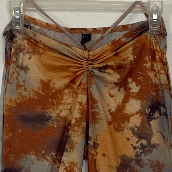 SHEIN - Crisscross Tie Back Waist Ruched - Small - Picture 3 of 5